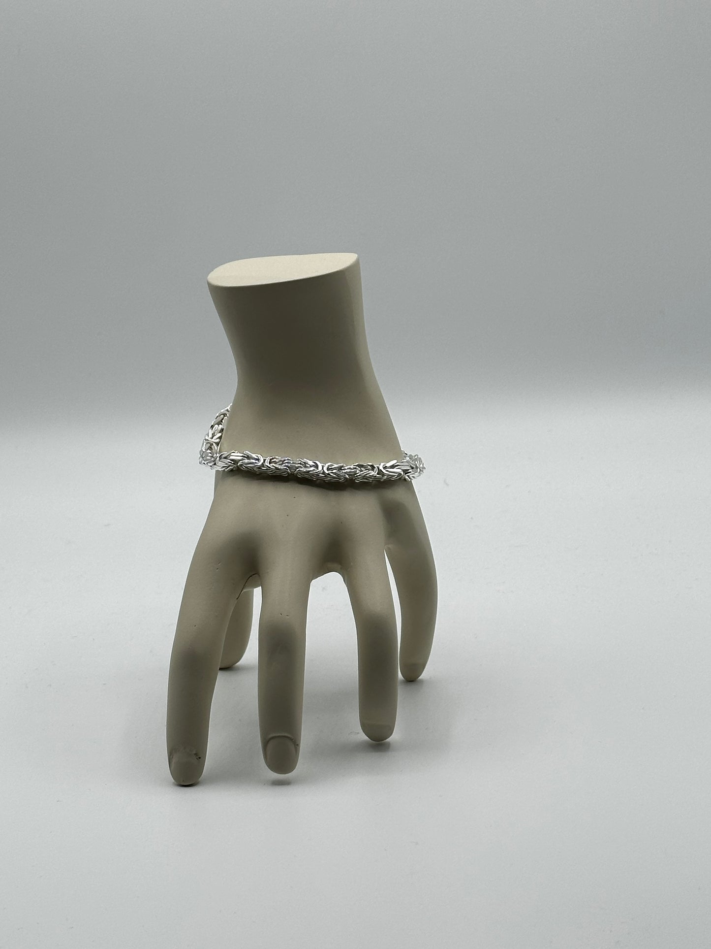 Königsarmband 4mm - 925 Silber, Hochglanzpoliert