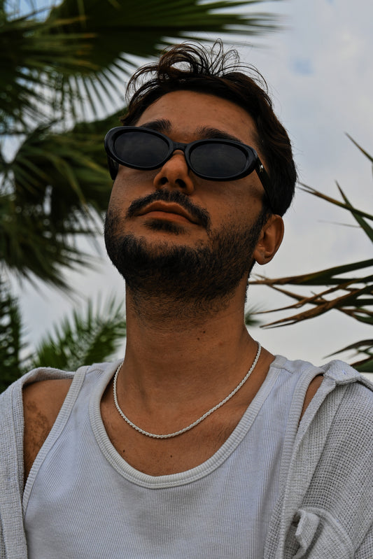 Kordelkette 2,5mm - 925 Silber, Hochglanzpoliert