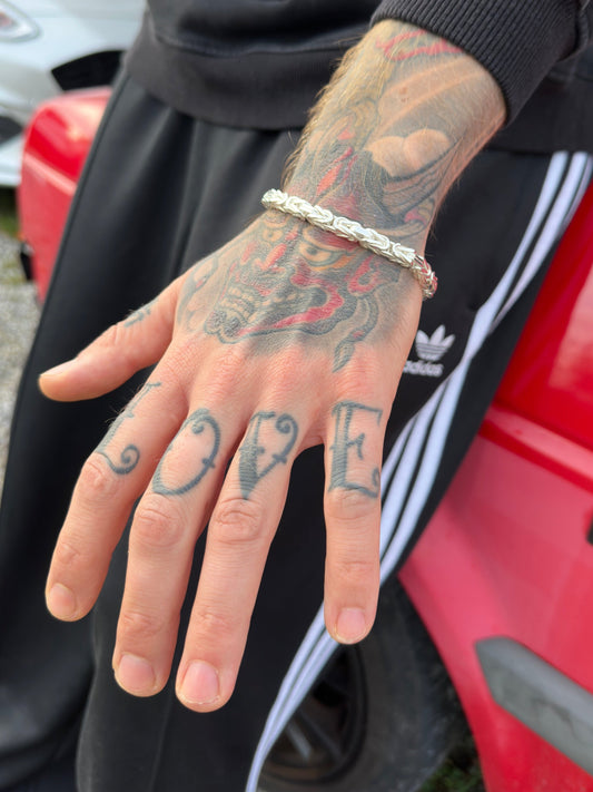 Königsarmband 5mm - 925 Silber, Hochglanzpoliert