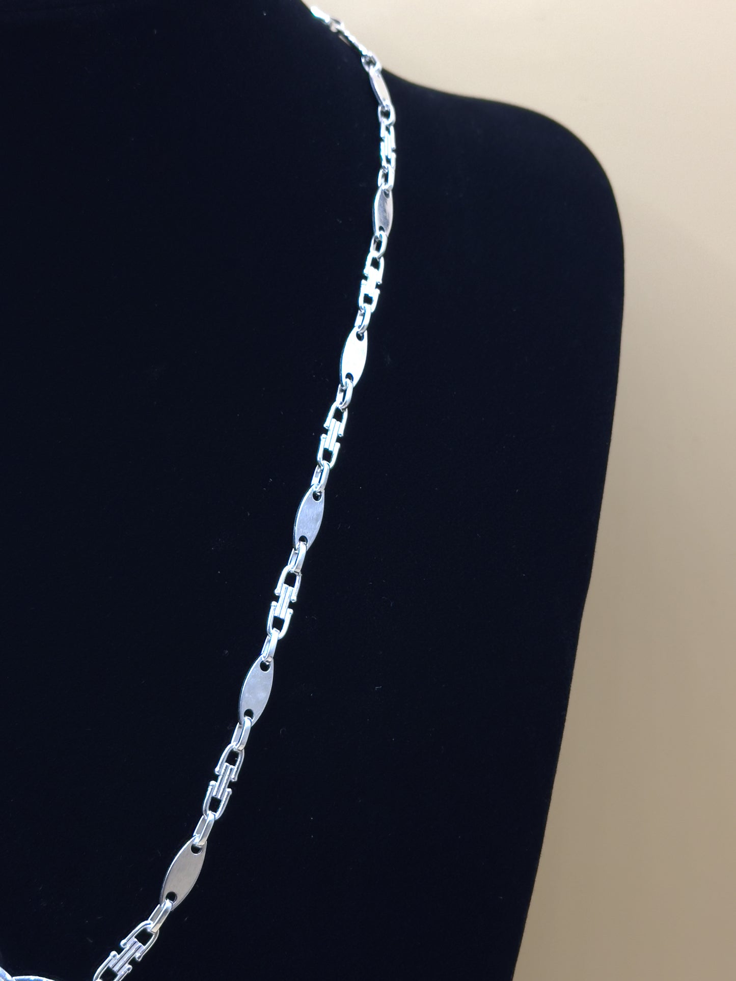 Plattenkette 5mm - 925 Silber, Hochglanzpoliert