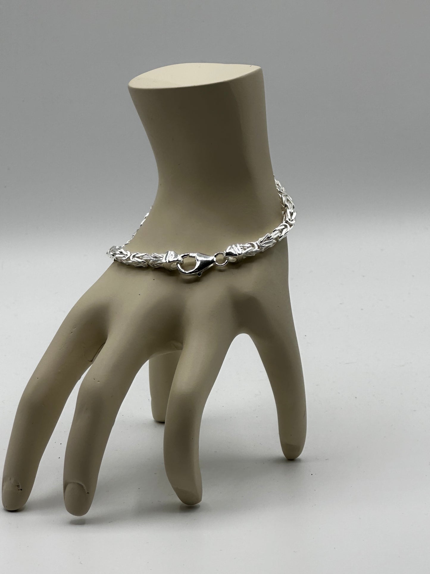 Königsarmband 3,5mm - 925 Silber, Hochglanzpoliert