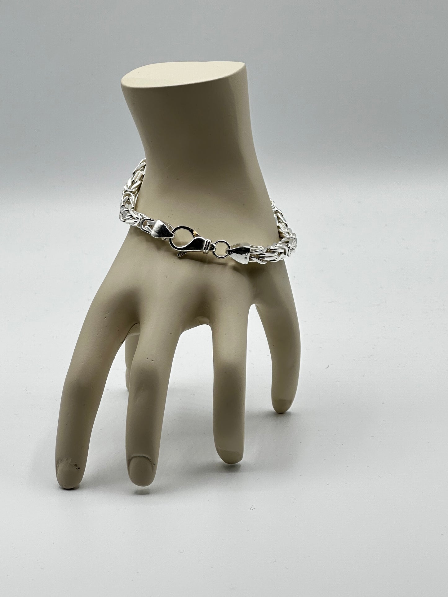 Königsarmband 5mm - 925 Silber, Hochglanzpoliert