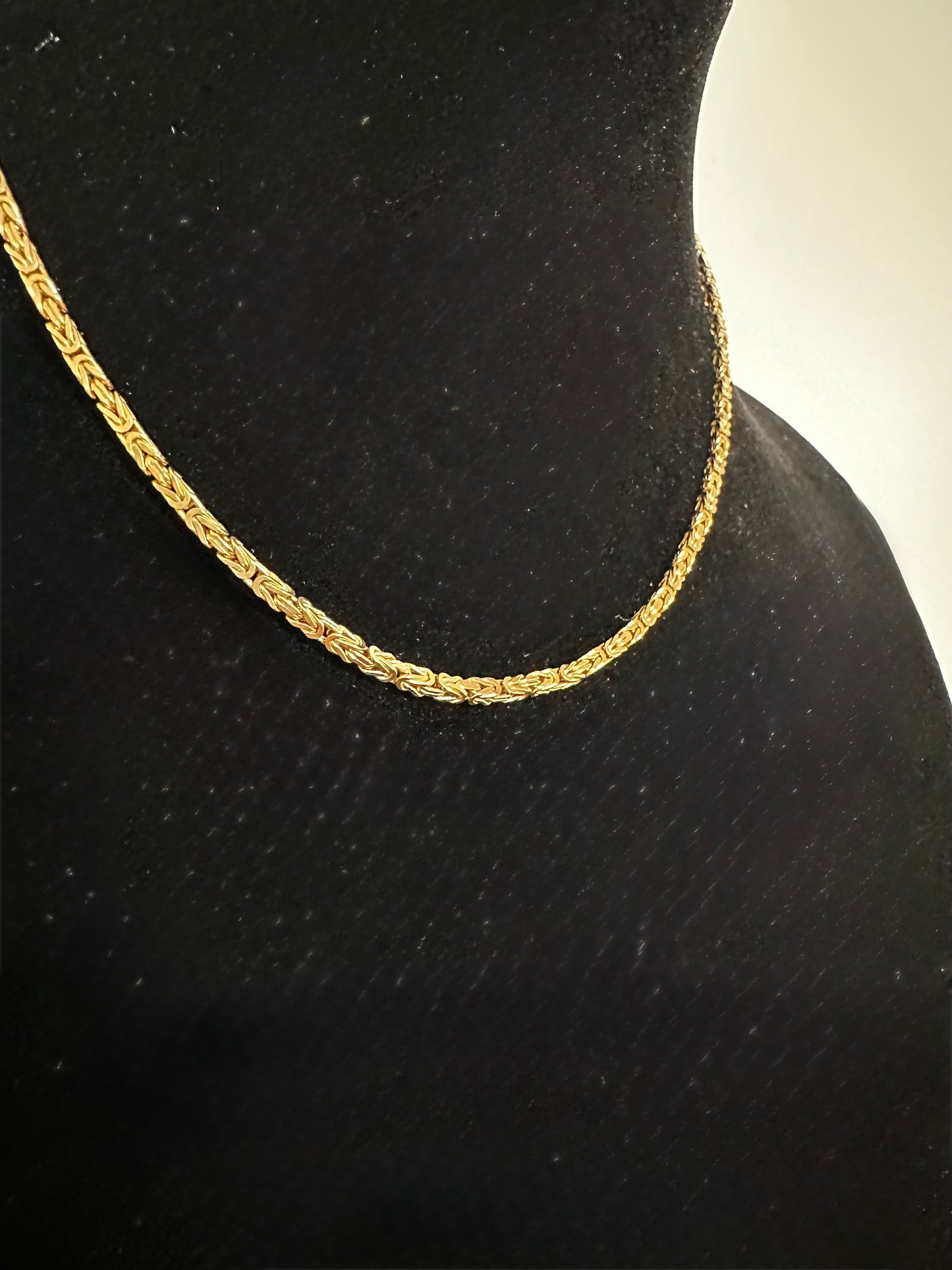 Königskette 2mm - 585er Gelbgold - 40cm - (14 Karat)