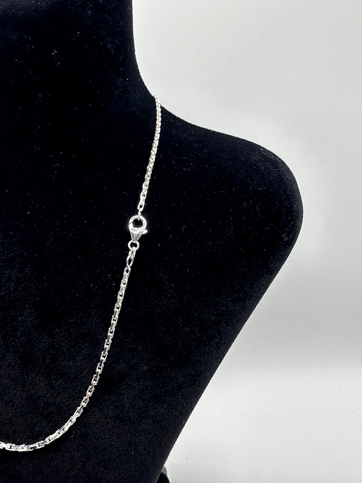 Ankerkette 2mm 925 Silber, Hochglanzpoliert