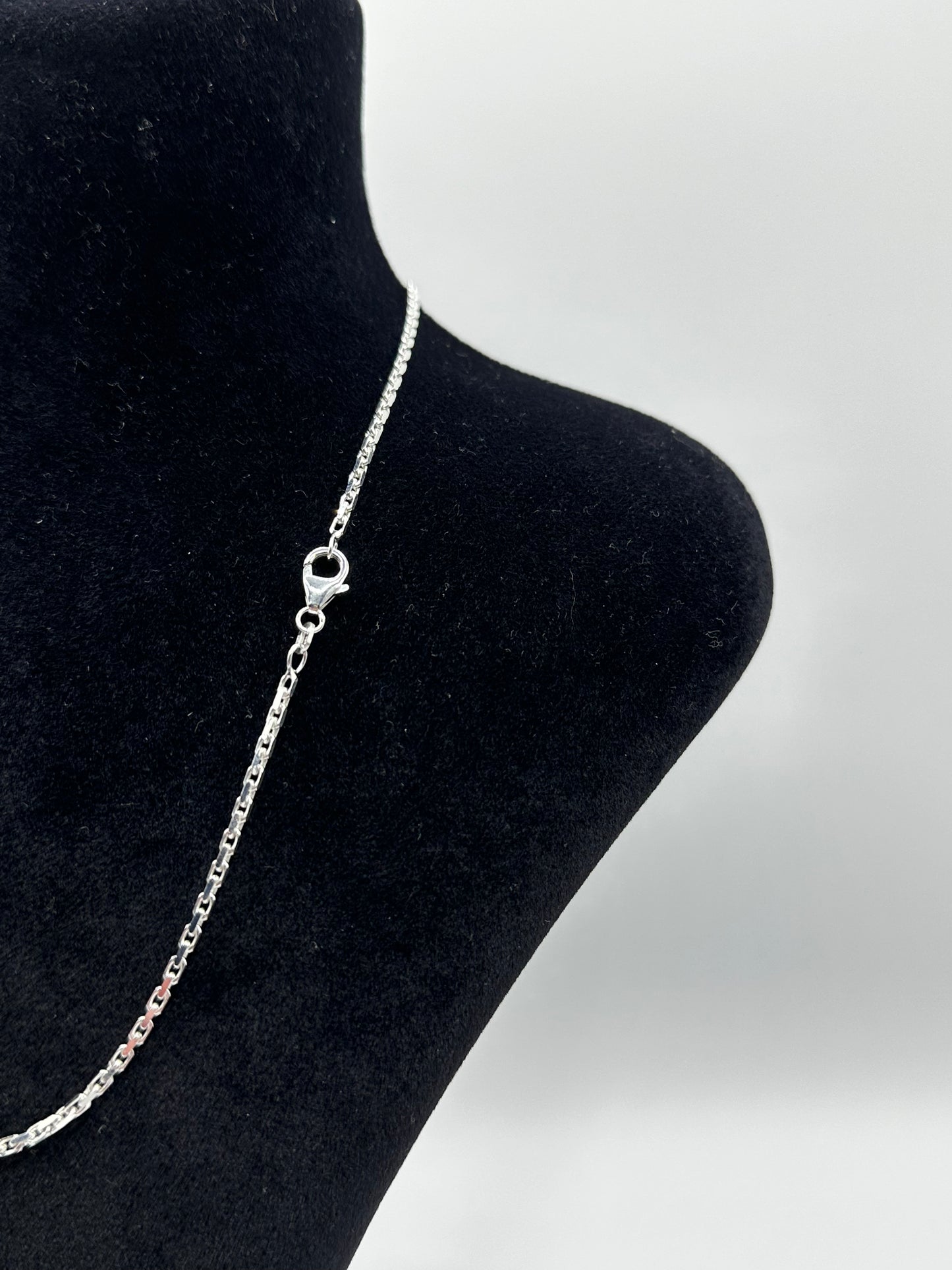 Ankerkette 2mm 925 Silber, Hochglanzpoliert