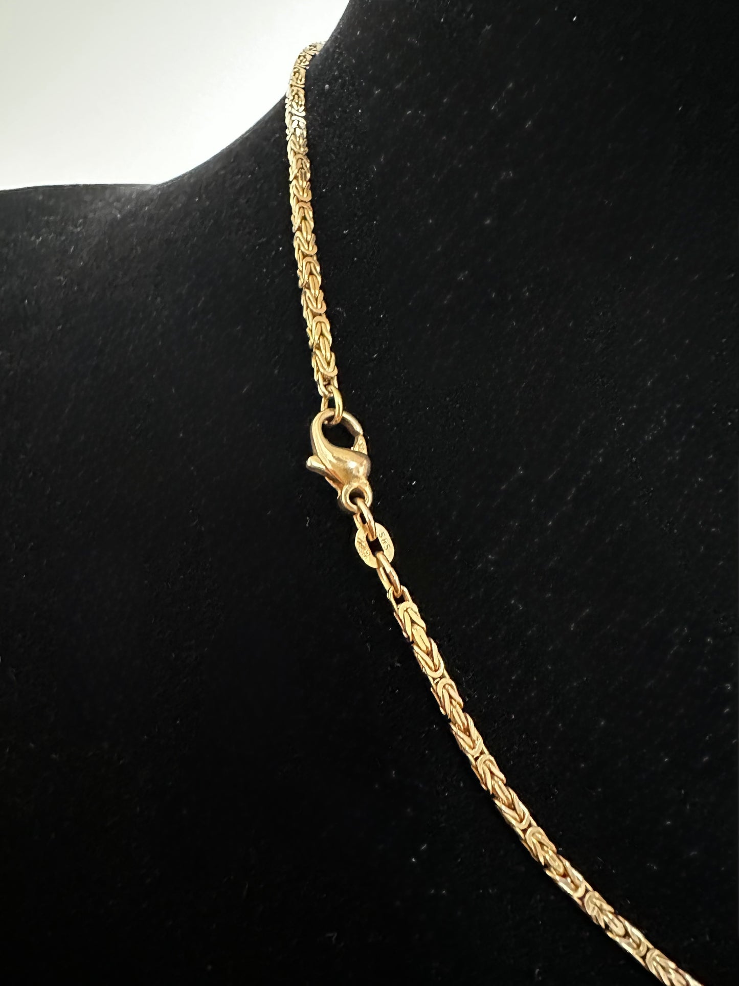 Königskette 2mm -  585er Gelbgold - 41cm - (14 Karat)