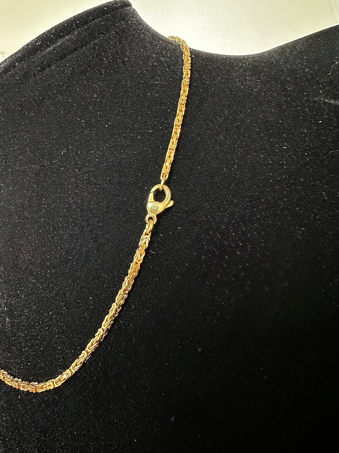Königskette 2mm -  585er Gelbgold - 40cm - (14 Karat)